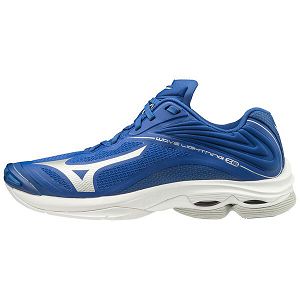 Tenis Para Voleibol Mizuno Wave Lightning Z6 Mujer Azules/Plateados | Mexico-548279